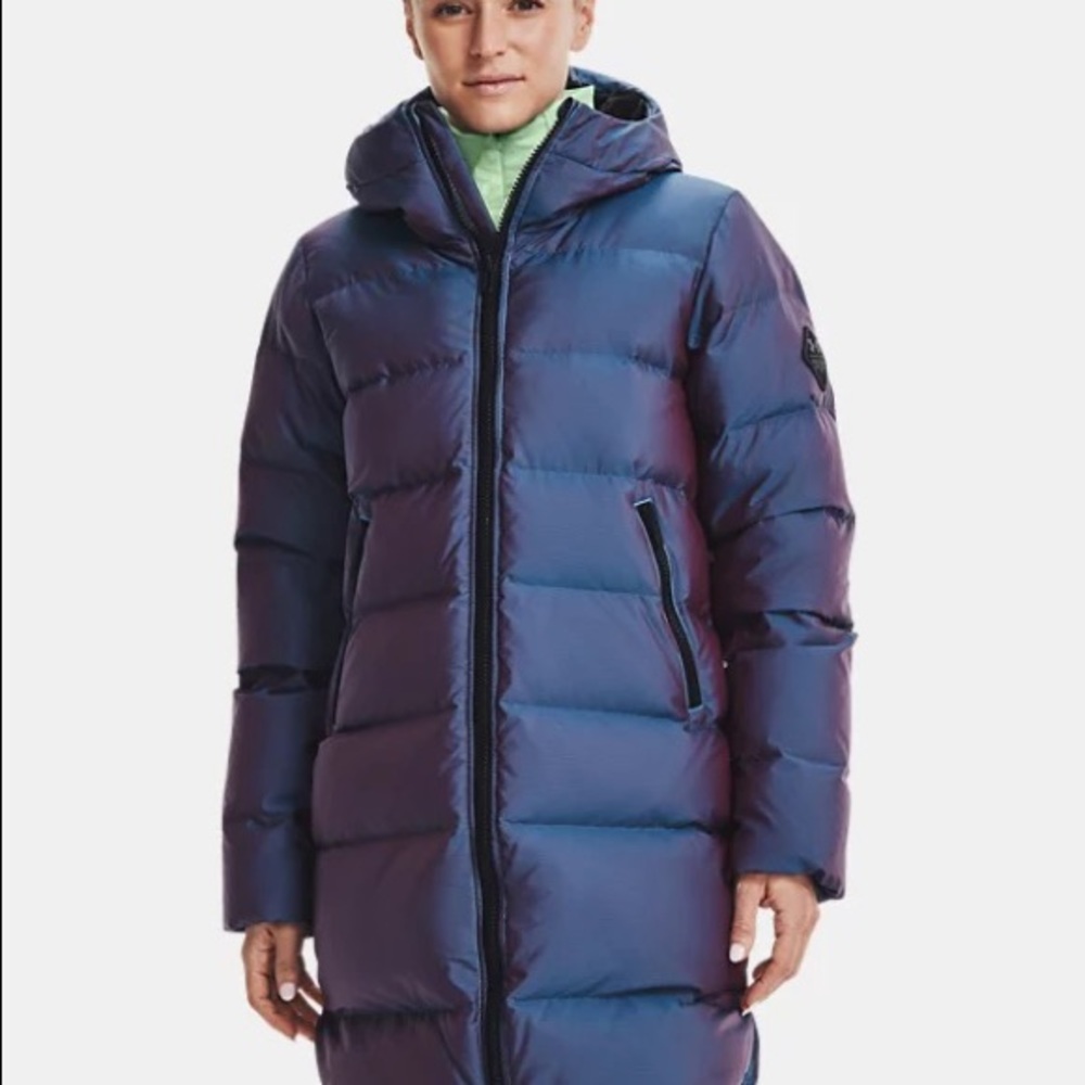 Under Armour Womens ColdGear Infrared Down Iridescent Parka XL